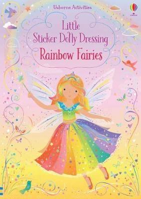 Little Sticker Dolly Dressing Rainbow Fairy Activity Book by Fiona Watt | Usborne Softcover | Creative Play & Dress-Up Fun for Kids