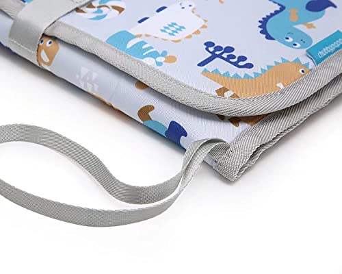 Portable Baby Changing Pad - Foldable Diaper Changing Mat for Travel, Waterproof & Lightweight Diaper Bag Organizer - Perfect Newborn Gift for On-the-Go Parents (Ideal for Airplane, Car & Outdoor Use)