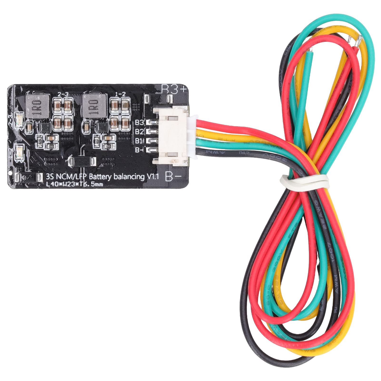 High Accuracy Battery Active Equalizer with LED Indicator - 3S NCM Lithium Battery Balancer for Solar Power, Electric Vehicles & Energy Storage Systems
