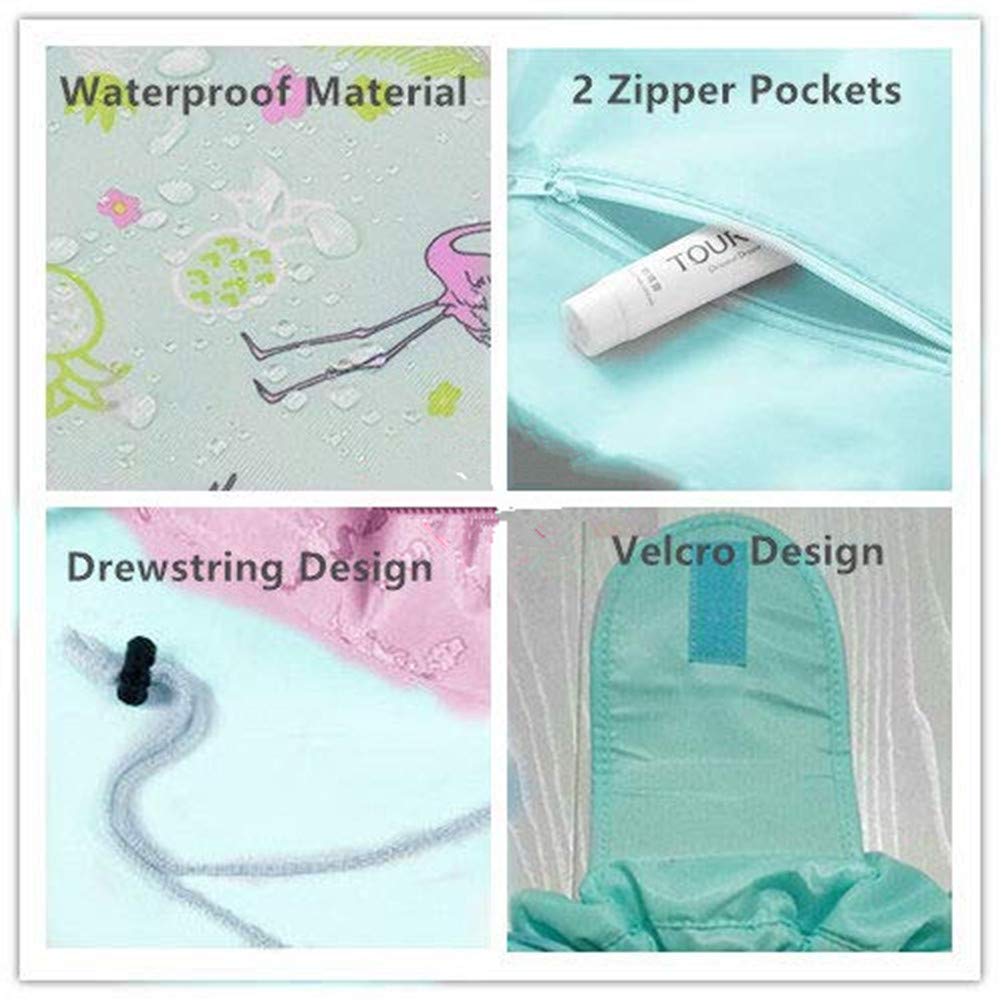 Waterproof Travel Cosmetic Bag - Large Capacity Makeup Organizer for Beauticians, Portable Quick Pack for Travel, Gym & Daily Use