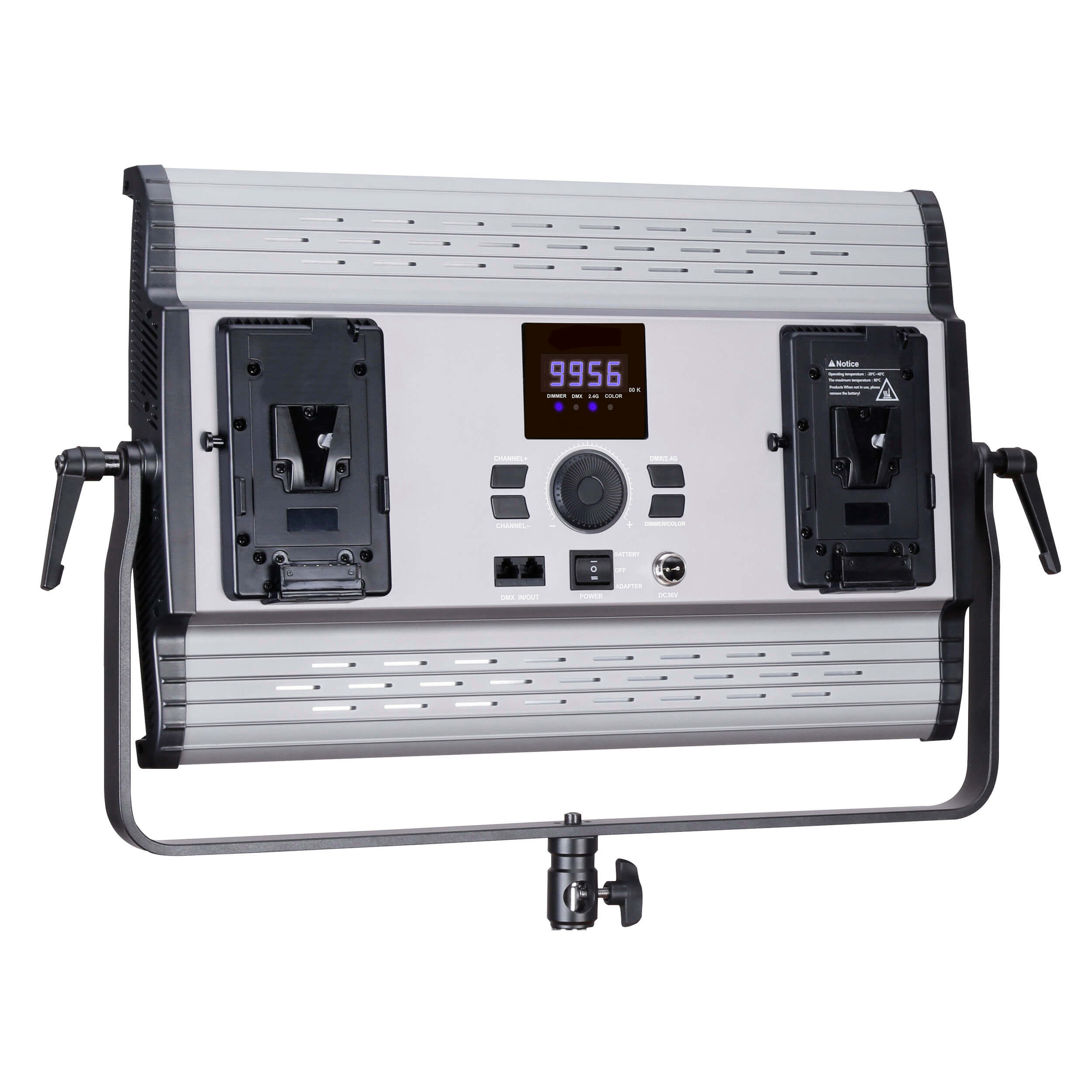 LECO1500B II 150W Bi-Color LED Photography Light Panel - Portable Studio Lighting for Video, Photography & YouTube Content Creation