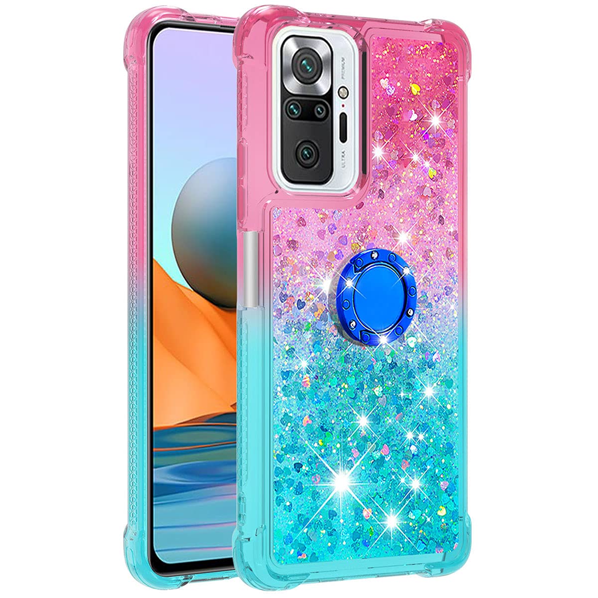 Sparkly Glitter Phone Case for Xiaomi Redmi Note 10 Pro/Pro Max 6.67
