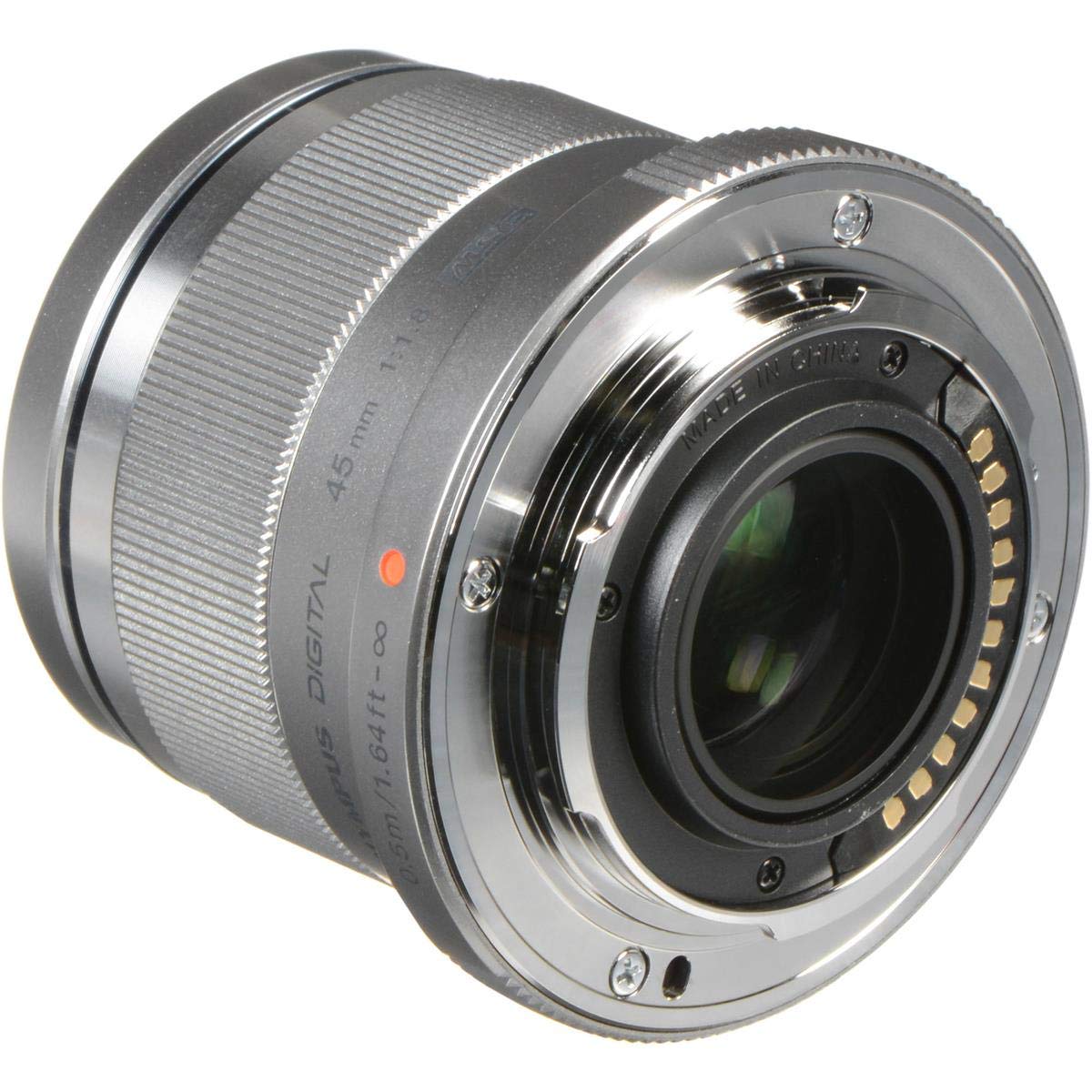 Olympus M.Zuiko Digital ED 45mm f/1.8 Silver Lens for Micro Four Thirds Cameras - Perfect for Portraits, Street Photography & Low Light Shooting