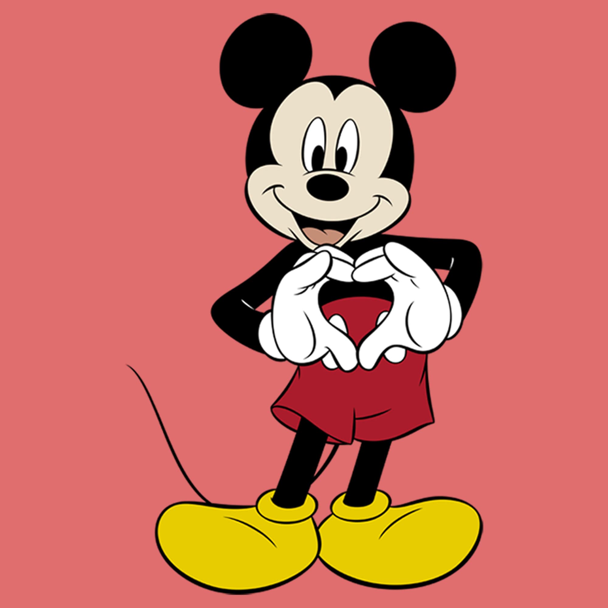 Disney Mickey Mouse Love Graphic Boys Performance T-Shirt - Soft & Breathable for Play, School & Everyday Wear