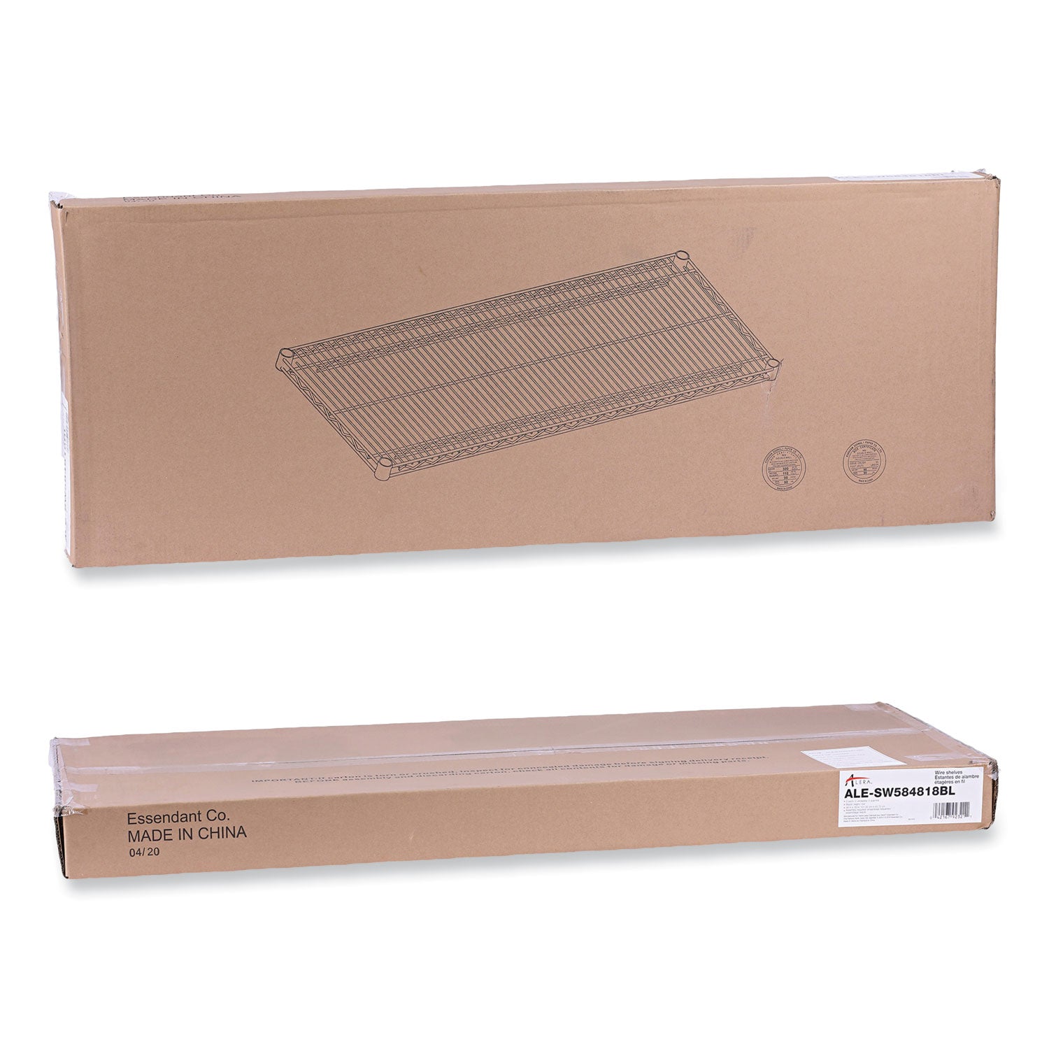 Alera® Industrial Wire Shelving Extra Wire Shelves - 48
