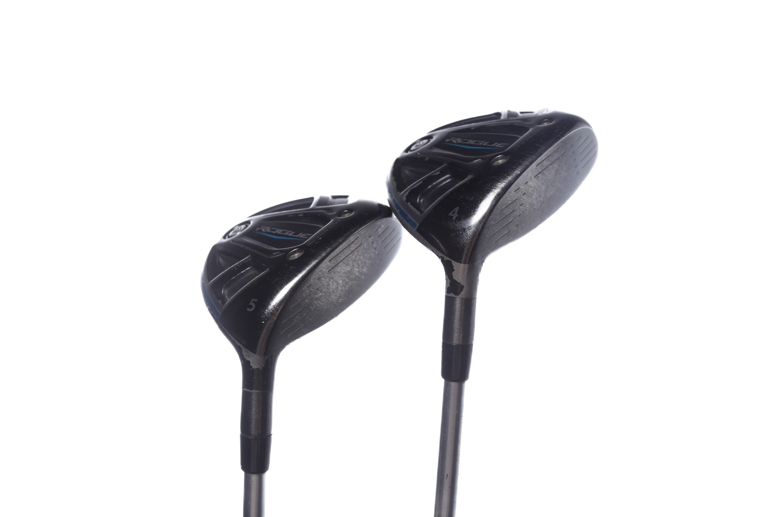 Used Callaway Rogue Wood Set - Right Handed 4W 5W Ladies Flex Golf Clubs for Women | Perfect for Beginners & Intermediate Players on Fairway Shots