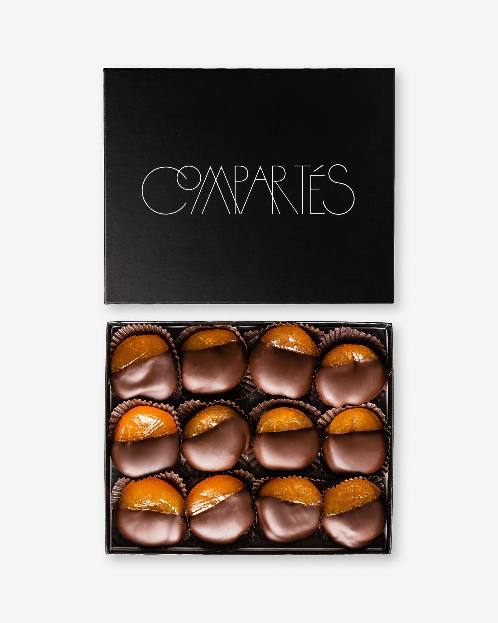 Premium Dark Chocolate Covered Apricots - Gourmet Dried Fruit Gift Box for Holidays, Birthdays & Corporate Gifting | Sweet Snack for Parties, Dessert Platters & Healthy Treats