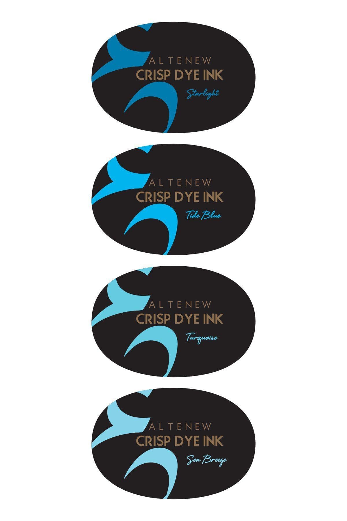 Deep Blue Seas Crisp Dye Ink - Premium Quality Ink for Calligraphy, Scrapbooking & Art Projects - Perfect for Handmade Cards, Journals and Creative DIY Crafts