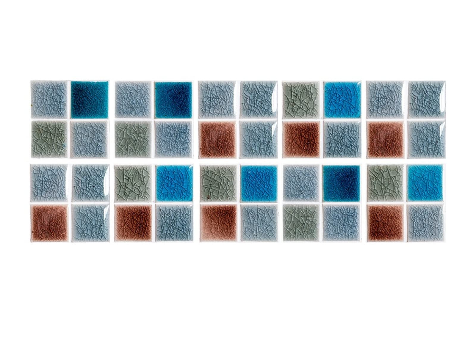 20 Pack Vintage Mosaic Tile Stickers - Waterproof Peel and Stick Wall Decals for Kitchen Backsplash, Bathroom, and Home Decor | Creative DIY Removable Wall Art Decoration