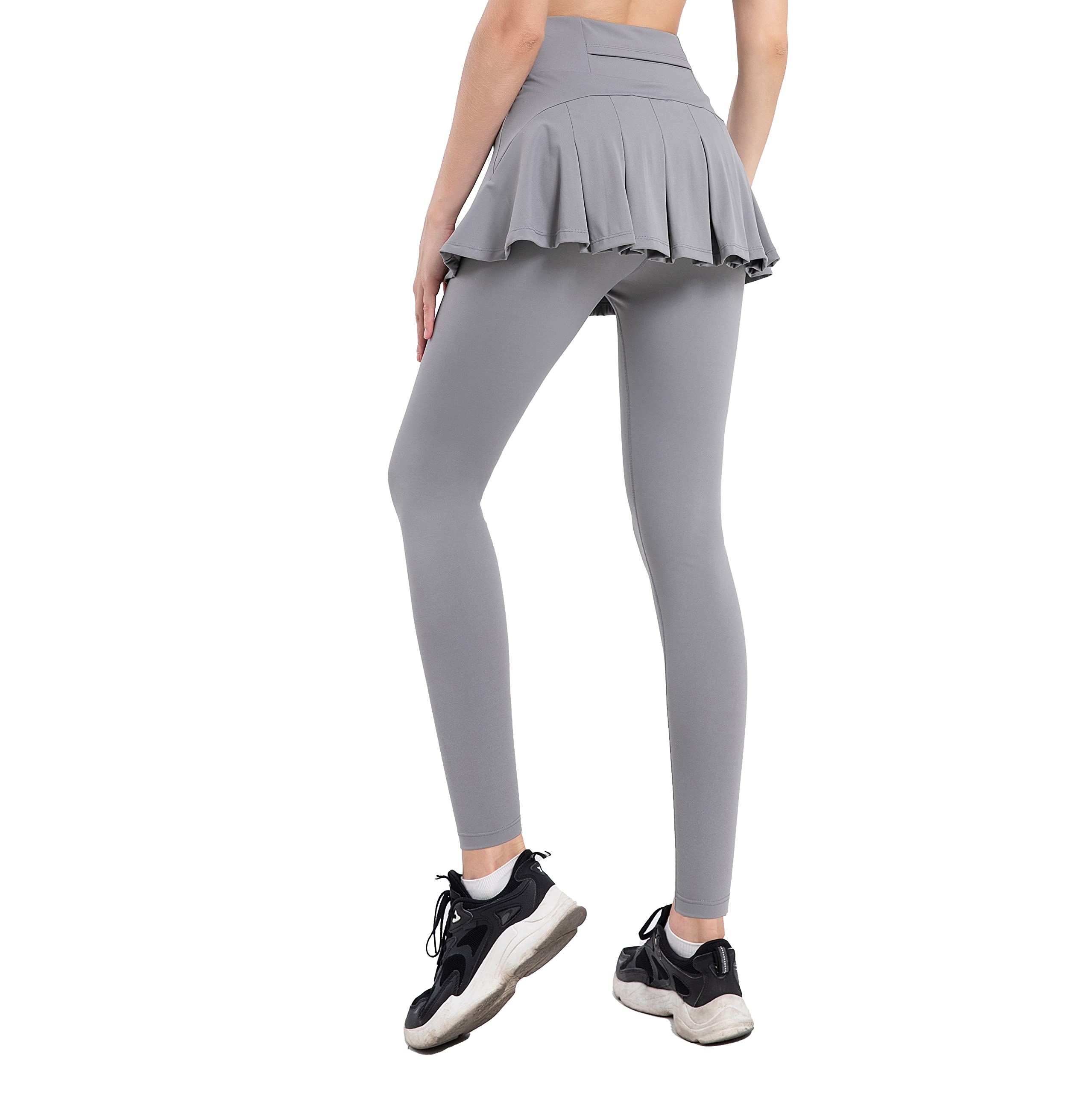 **Butterfly Print Running Shorts with Pockets - Women's Athletic Skirt Leggings for Tennis, Yoga & Workout - Breathable & Comfortable Activewear**    *(Perfect for running, gym workouts, yoga sessions, or casual wear - stylish and functional for active women!)*
