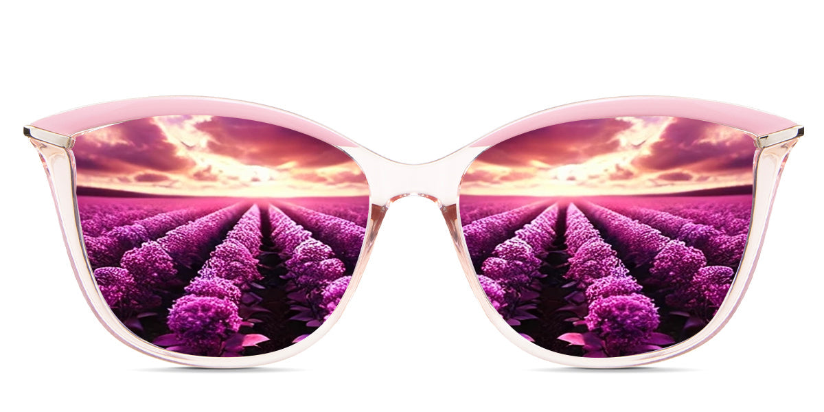 Yuki Women's Prescription Polarized Sunglasses - UV Protection, Fashionable & Comfortable for Driving, Outdoor Activities & Daily Wear