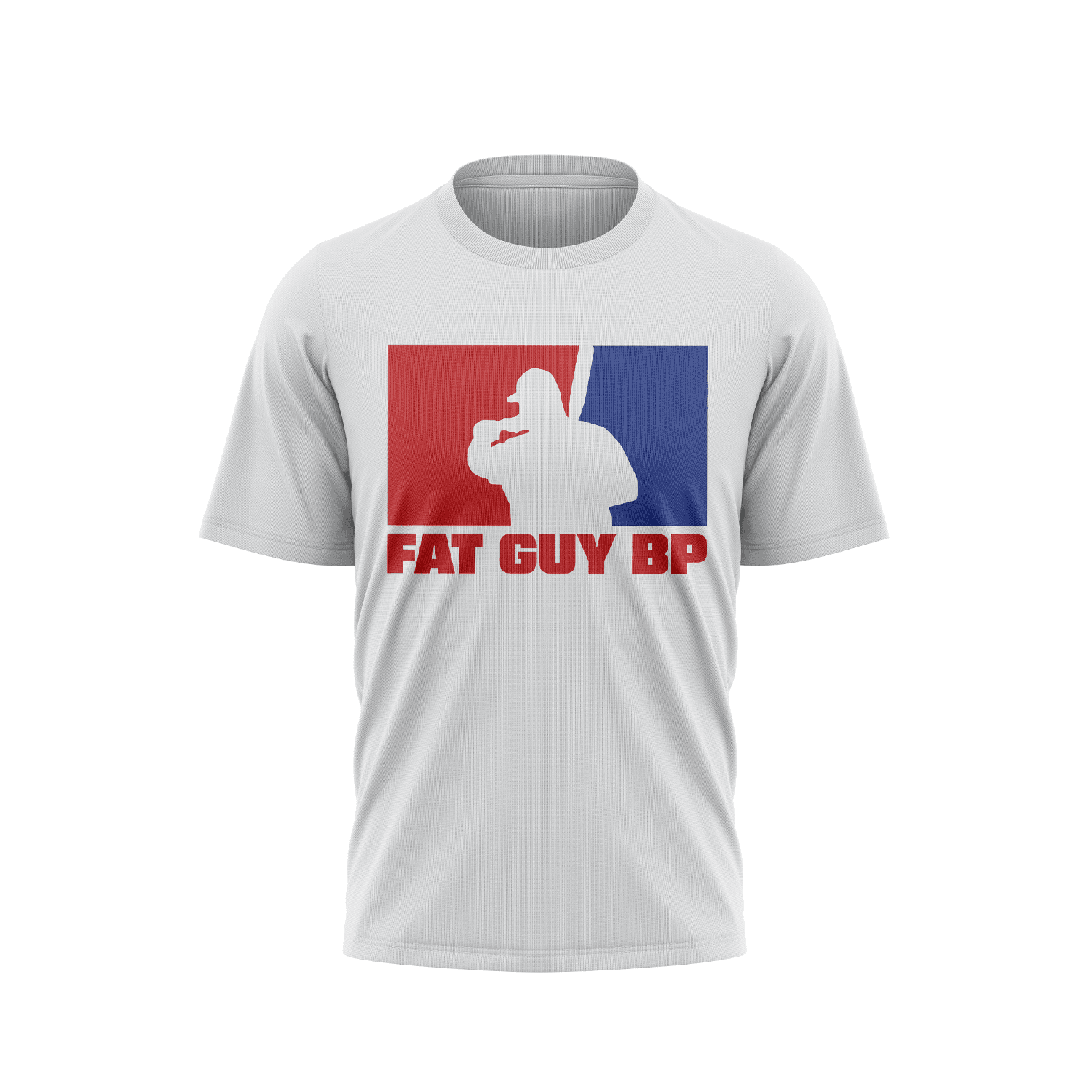Fat Guy BP Semi Sub Short Sleeve Shirt - Red/Royal - Comfortable Plus Size Casual Shirt for Men | Perfect for Outdoor Activities & Everyday Wear