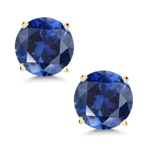 Blue Created Sapphire, September