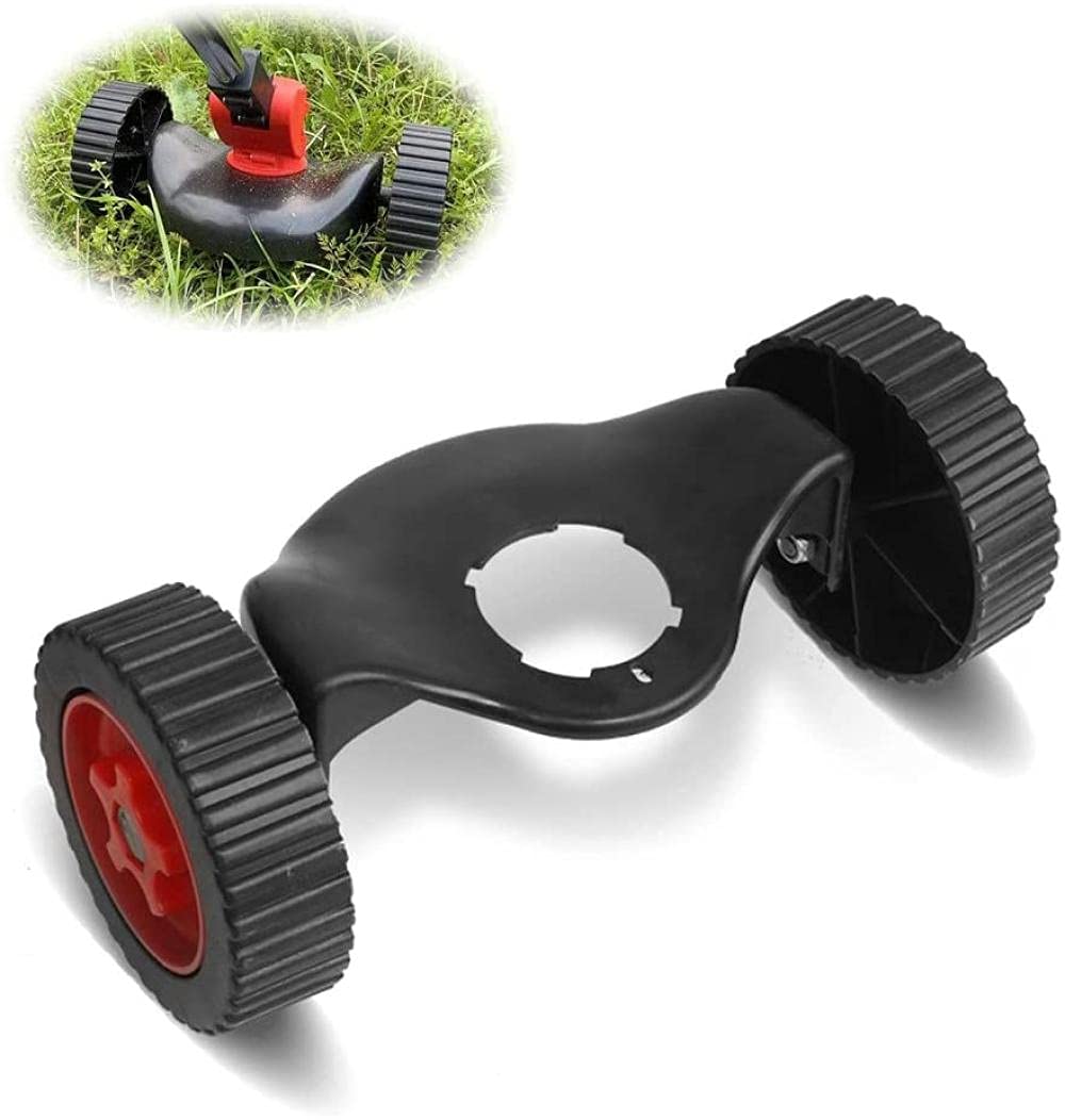 24V Cordless String Trimmer - Lightweight 3-in-1 Battery Powered Lawn Edger & Weed Trimmer for Trees, Flower Beds & Yard Maintenance (Includes Wheel) - Perfect for Home Garden Care & Landscaping