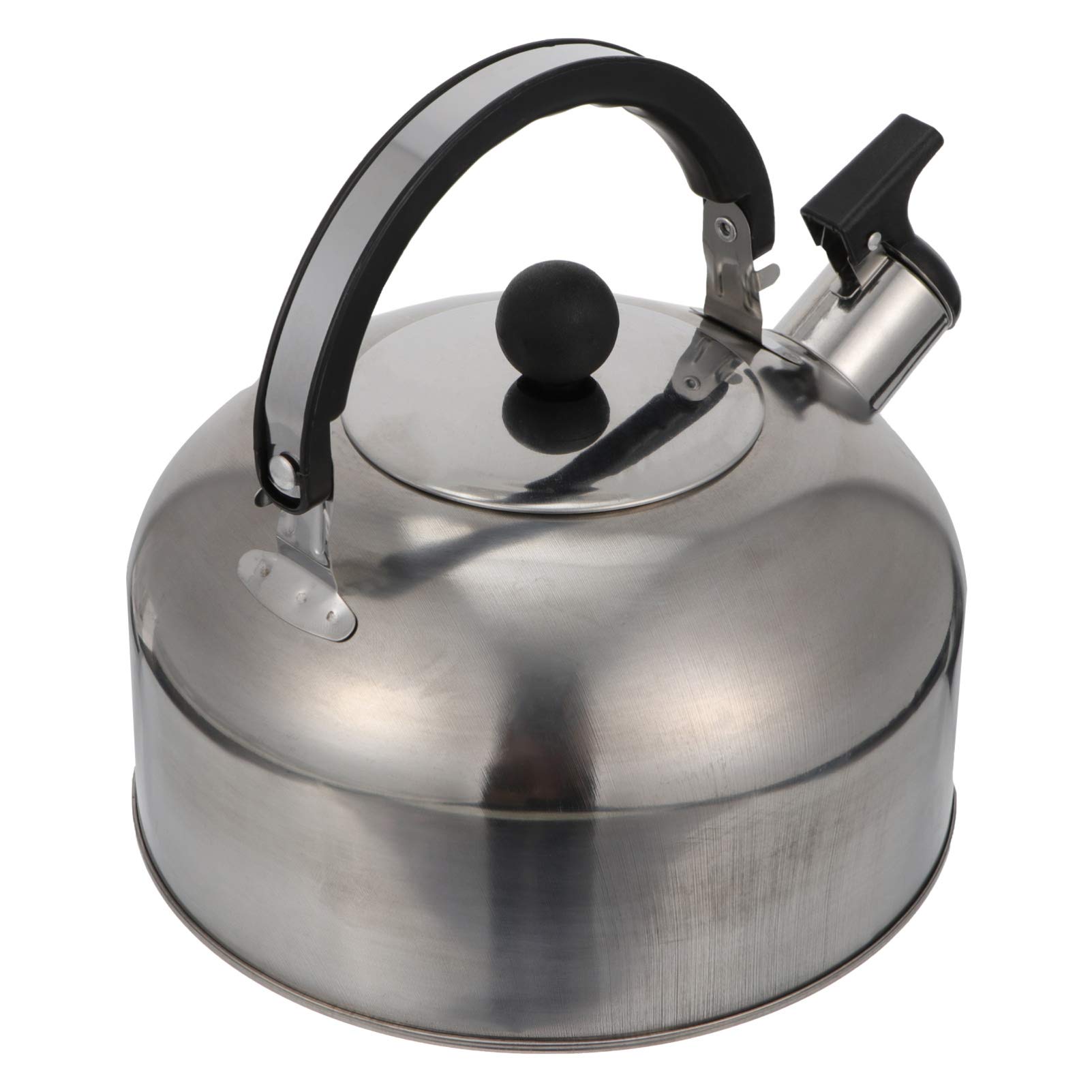 OSALADI Stainless Steel Tea Kettle - 1.5L Stovetop Water Boiler Pot for Kitchen, Camping & Office - BPA-Free, Durable & Fast Heating
