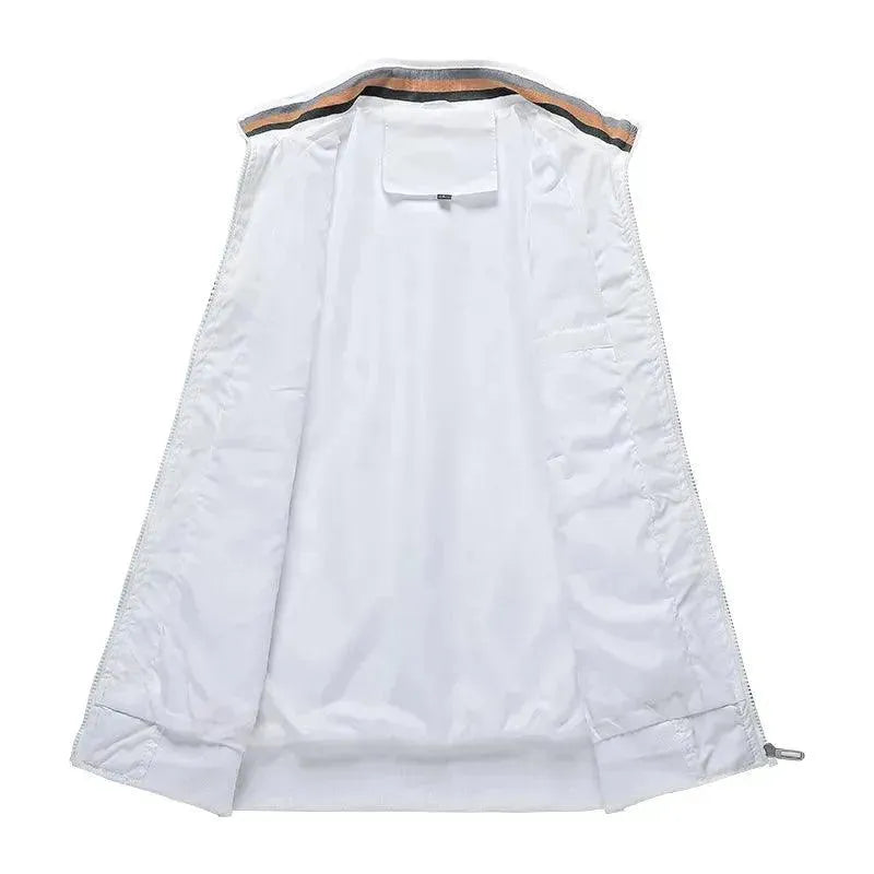 Slim Fit Men's Casual Jacket - Lightweight Stylish Outdoor Jacket for Spring & Fall | Perfect for Hiking, Travel & Everyday Wear