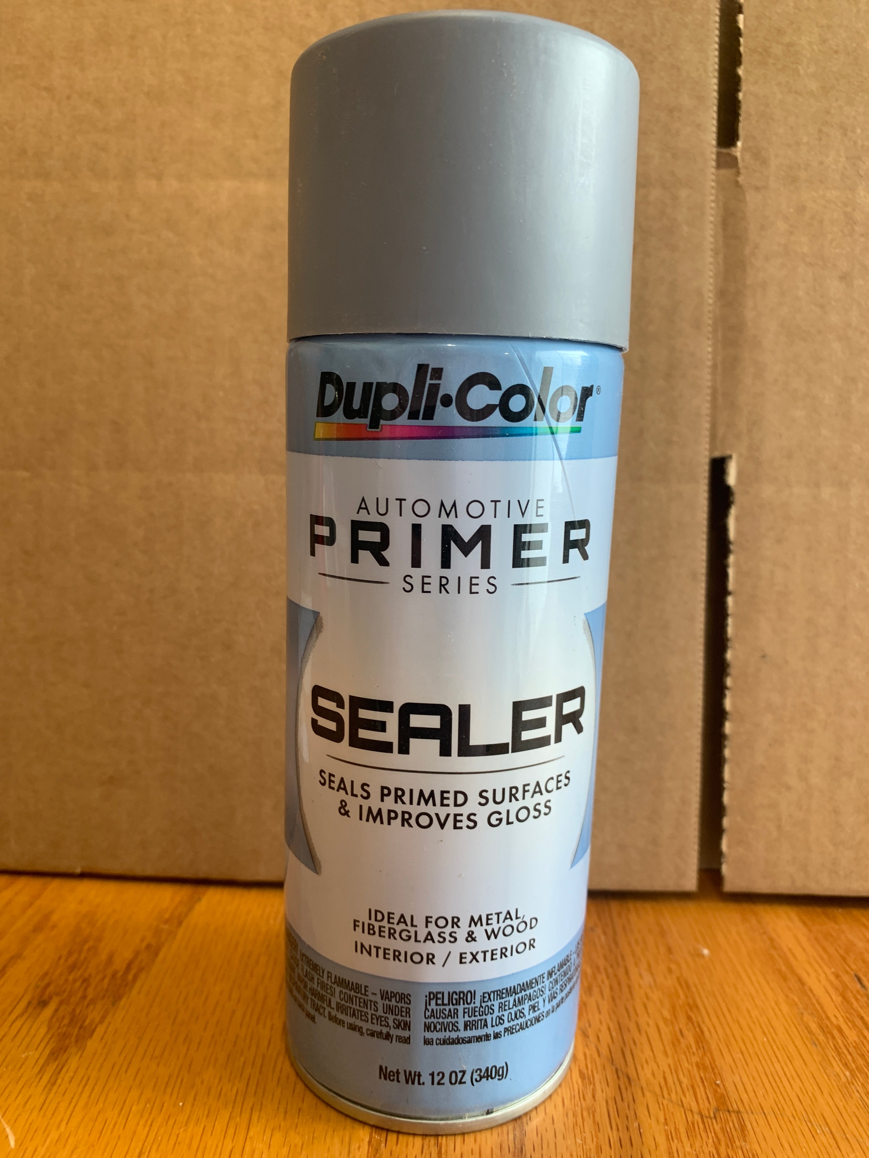 Dupli-Color Automotive Primer Sealer - Grey | Professional Car Paint Prep for Smooth Finish | Ideal for Auto Body Repair & DIY Projects