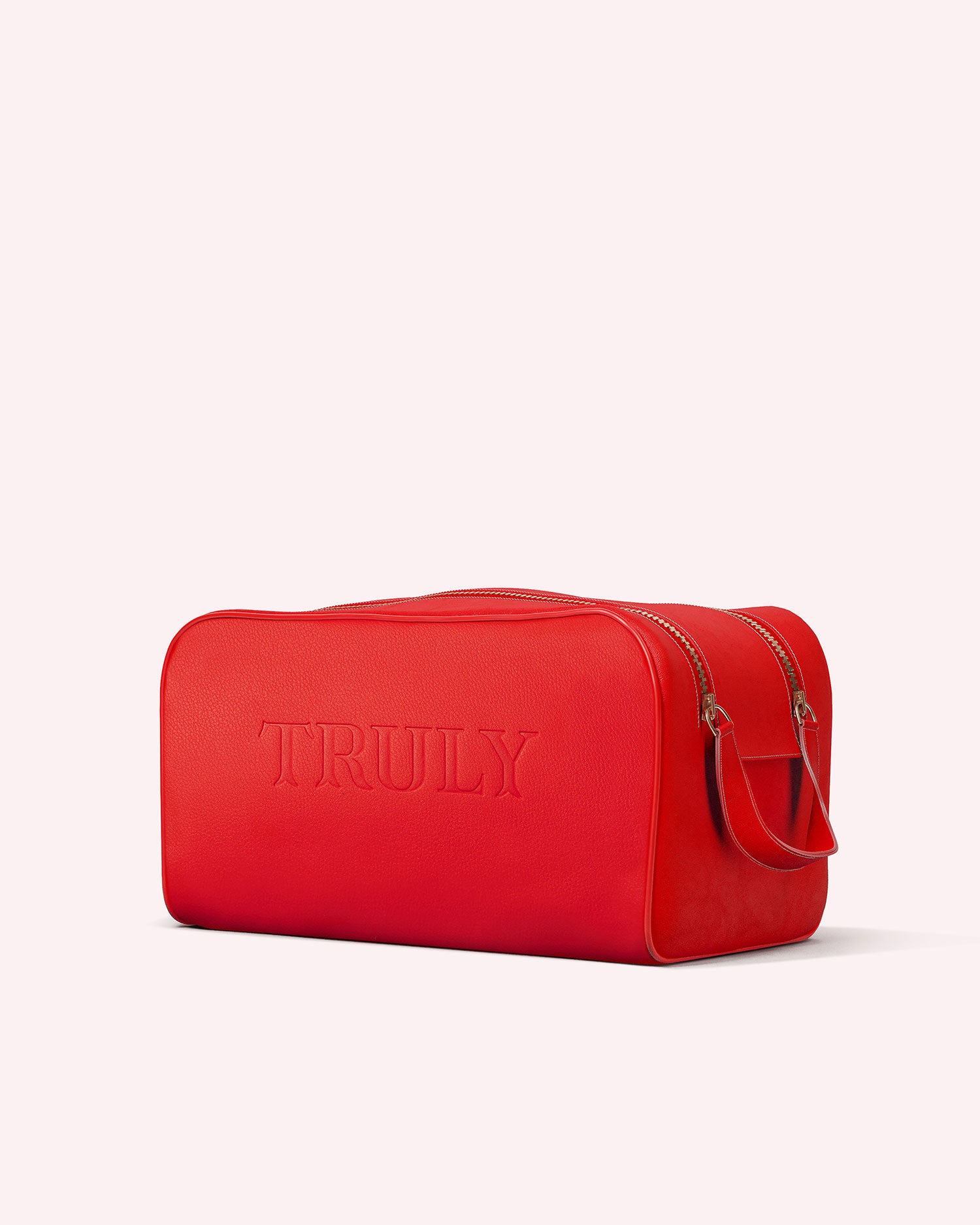 Candy Apple Vanity Case - Elegant Makeup Organizer for Travel & Home - Perfect for Cosmetics, Jewelry & Toiletries Storage