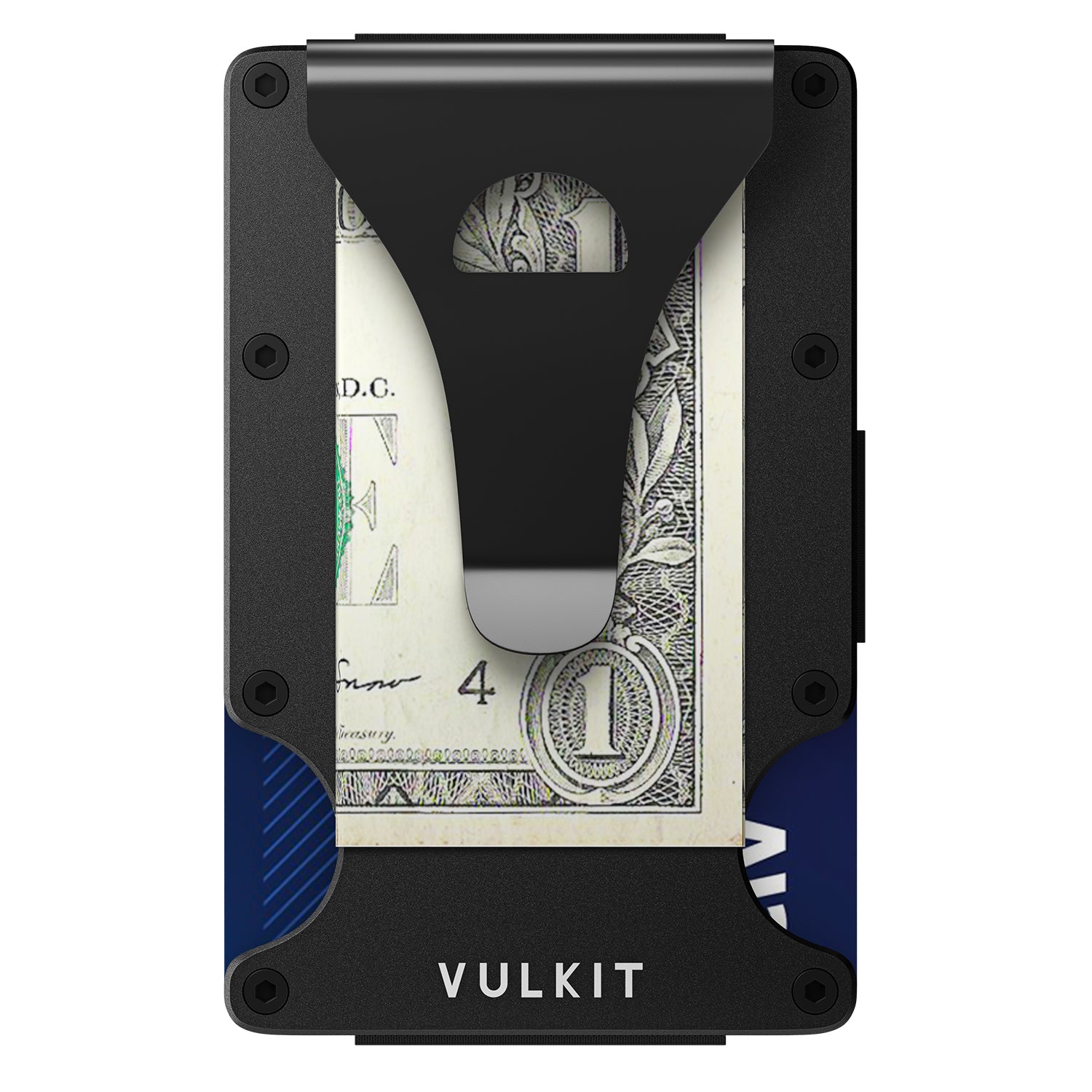 VCL100 Ultra Slim Metal Money Clip Cardholder - RFID Blocking Wallet for Men & Women | Perfect for Travel, Business & Everyday Use