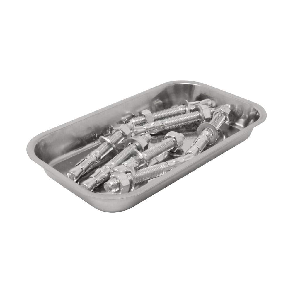 Stainless Steel Magnetic Tray - Organize Tools & Small Parts