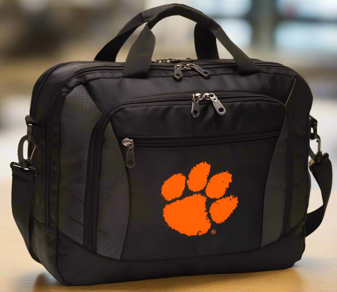 Clemson University Laptop Bag - Best Clemson Tigers Computer Briefcase for Students, Professionals & Campus Life