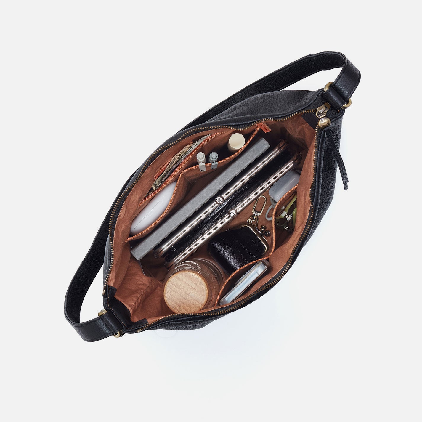 Emily Convertible Backpack in Pebbled Leather - Cream | Stylish Laptop Bag for Women | Perfect for Work, Travel & College