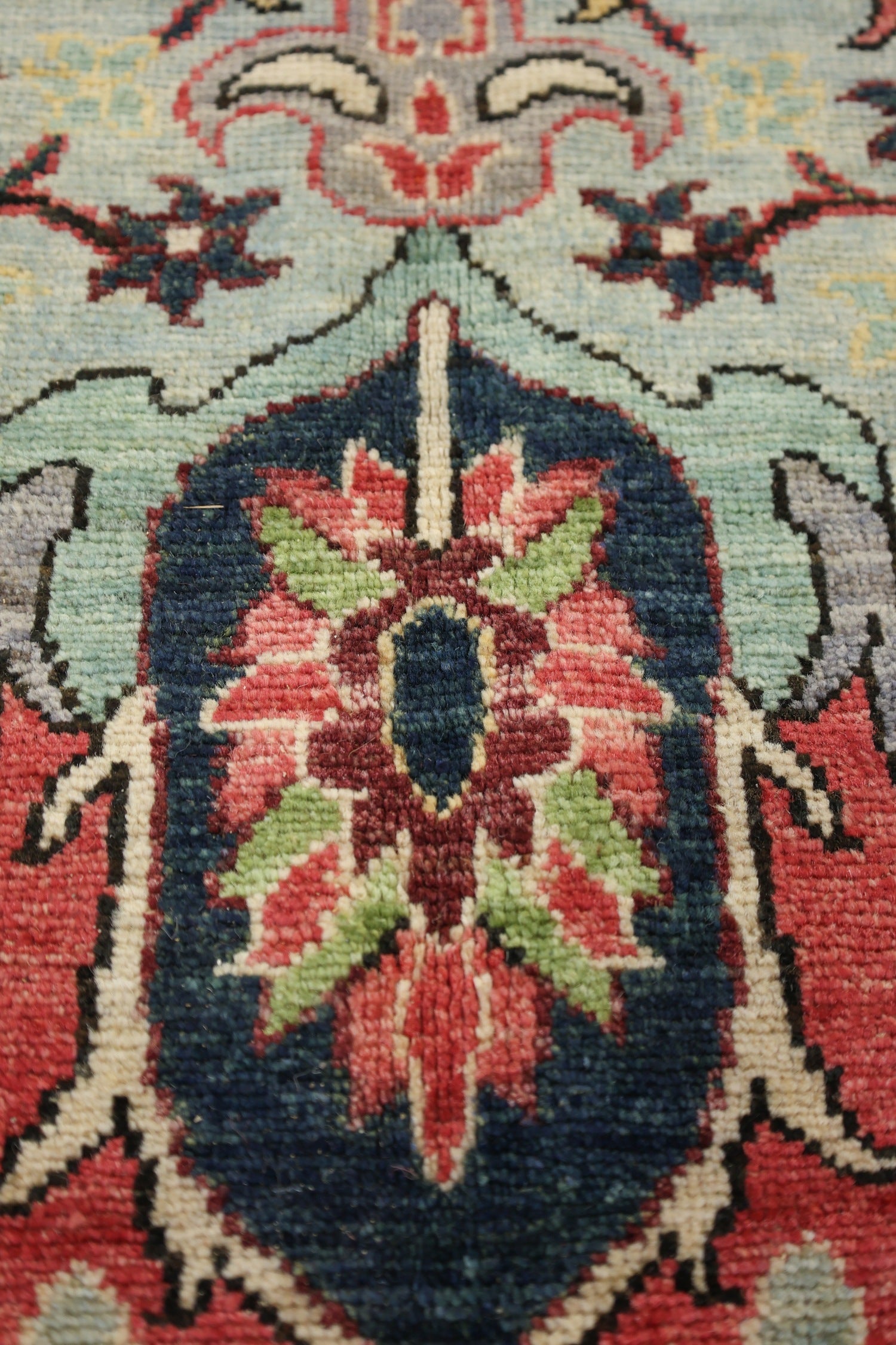 Handwoven Arabesque Bijar Tribal Rug - Traditional Persian Design, J74920 - Perfect for Boho Home Decor, Living Room, Bedroom & Office