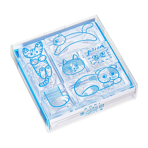 Kori Jirushi Ice Cube Stamp Set - Fun & Customizable Ice Makers for Cocktails, Drinks & Party Decorations - Perfect for Home Bars, Weddings & Summer Entertaining