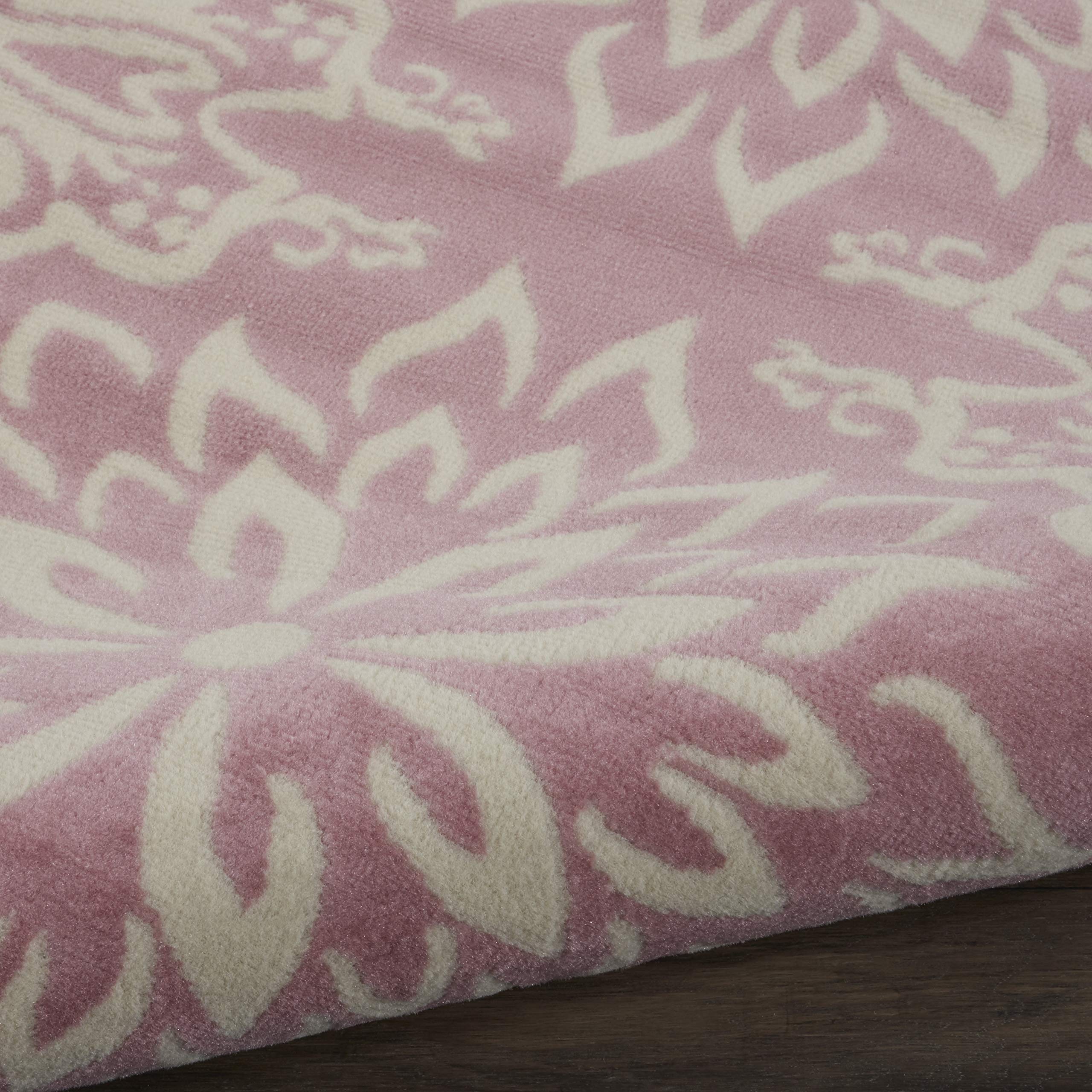 Nourison Jubilant Floral Ivory/Pink 8'6