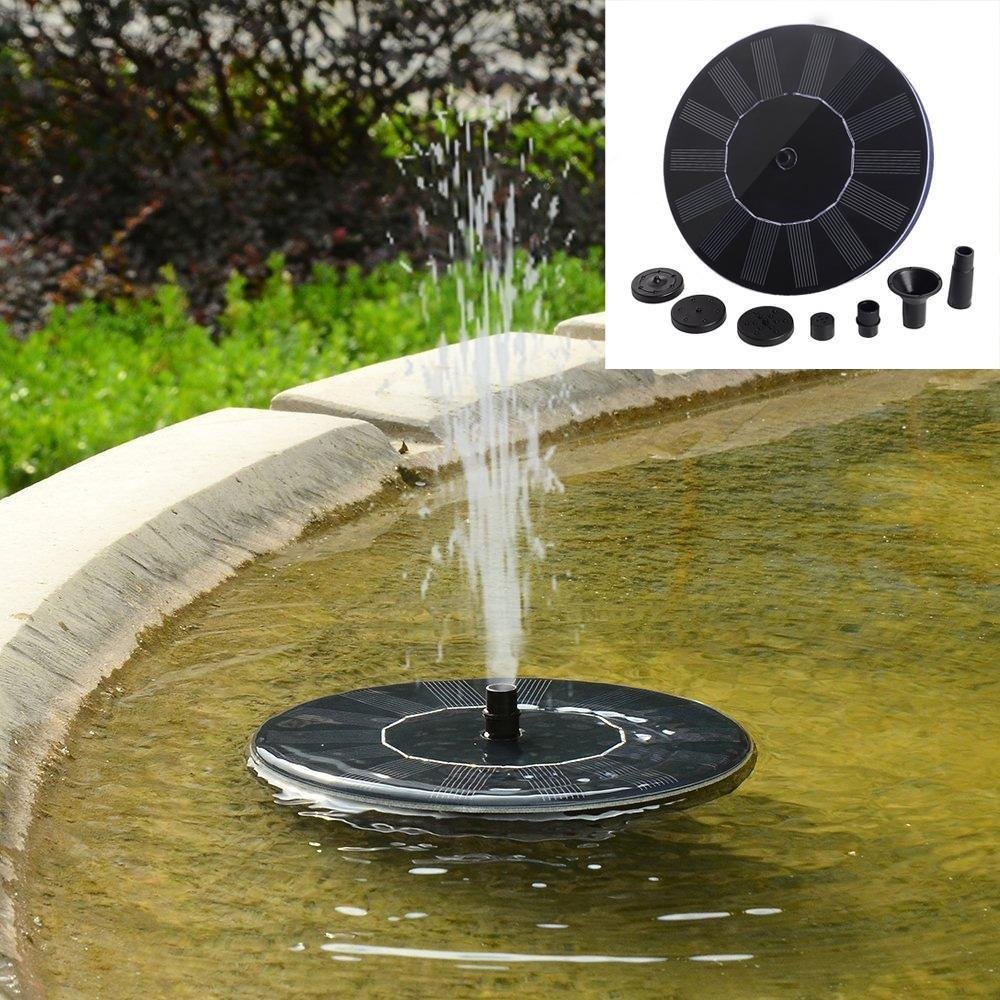 SHG Solar Fountain Pump for Bird Bath - Outdoor Floating Water Fountain with Solar Panel | Perfect for Garden, Patio, and Backyard Decor