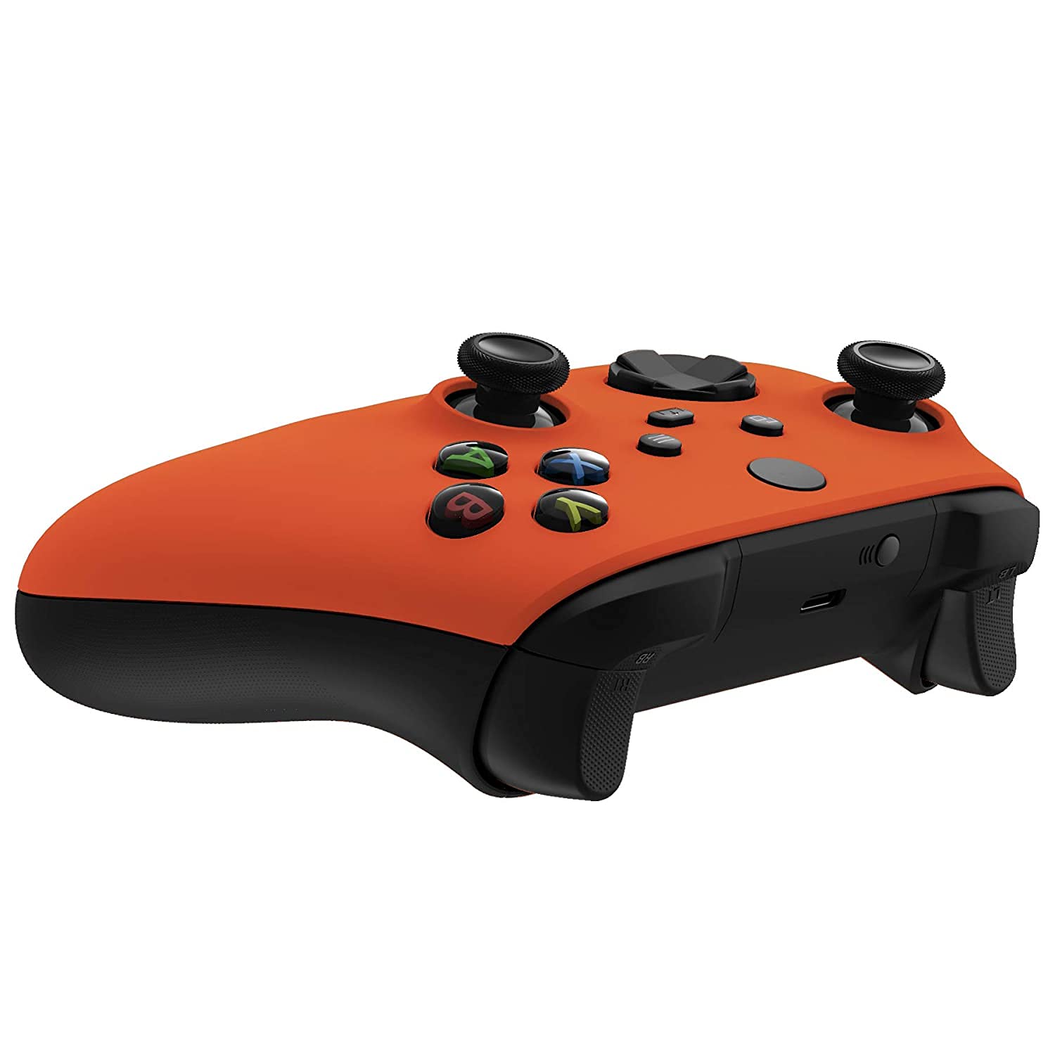 Custom Wireless Xbox Controller for Xbox Series X/S & Xbox One - Soft Touch Grip - Personalized Orange Design - Perfect for Gaming, Streaming & Competitive Play