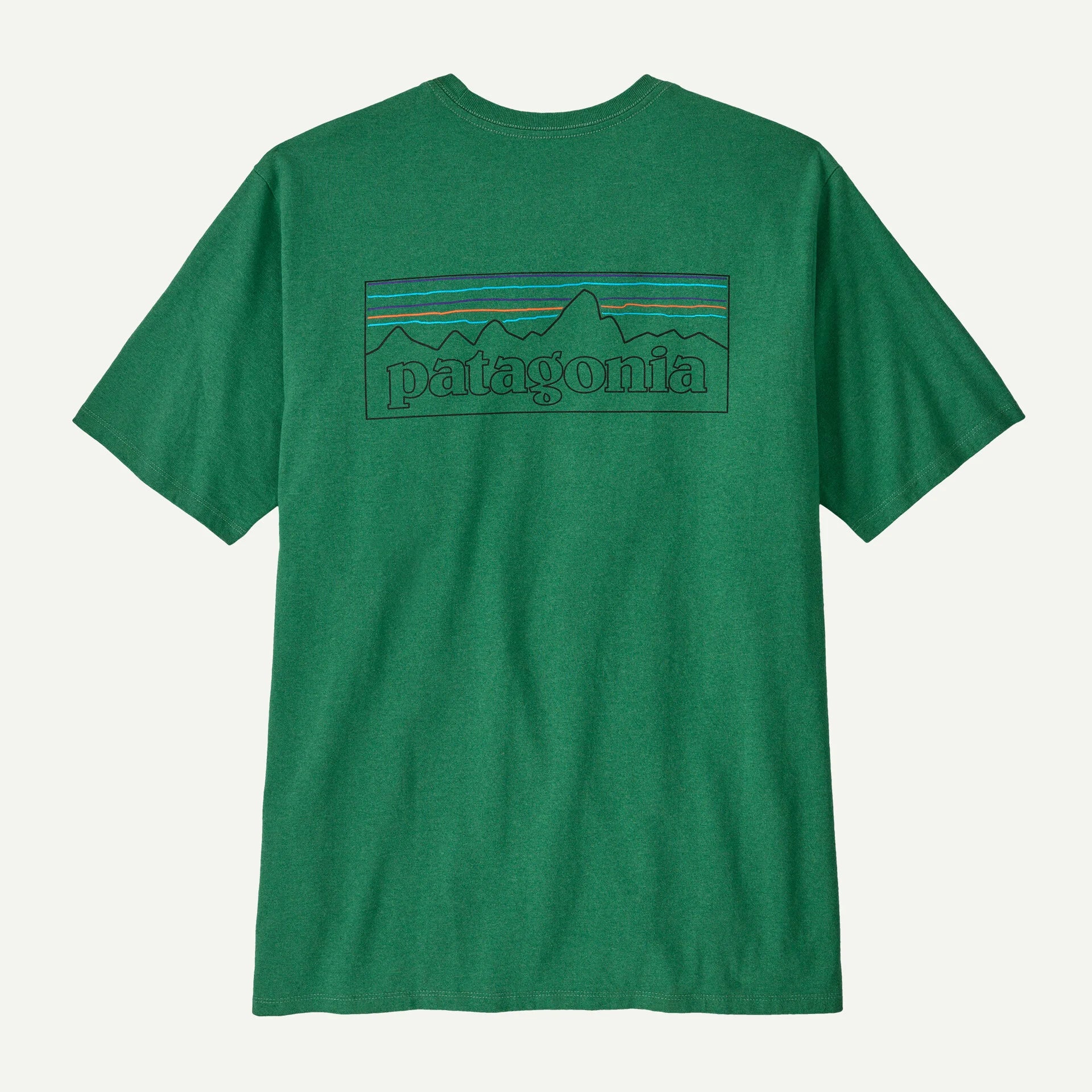 Patagonia Men's P 6 Logo Responsibility Tee - Eco-Friendly Cotton T-Shirt for Outdoor Adventures & Casual Wear
