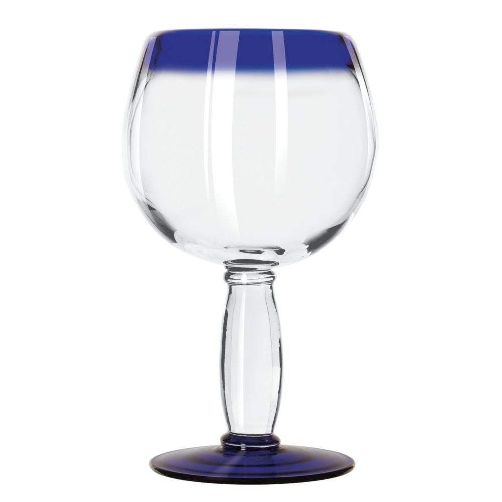 Libbey 92309 16oz Aruba Round Cocktail Glasses - Set of 4, Durable Barware for Margaritas, Martinis & Tropical Drinks - Perfect for Home Bars, Parties & Restaurants