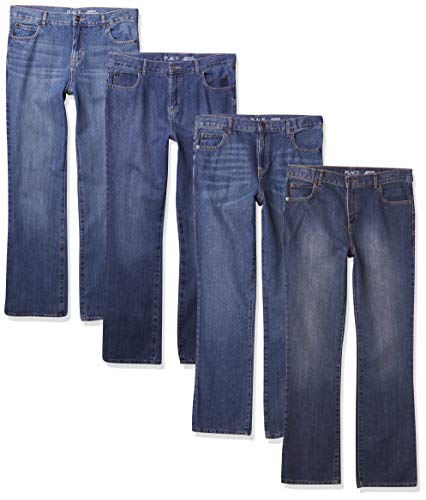 Dark Jupiter/Dustbowl Wash/Med Indigo/Pierce Wash 4-pack