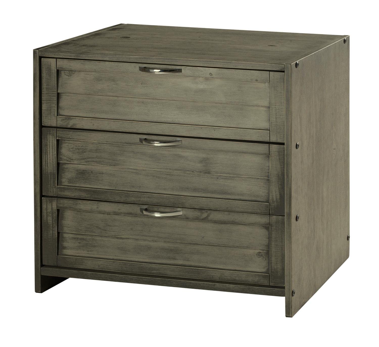 Donco Kids Full Bed with Storage Chest and Bookcase - Twin Size Wooden Bed Frame with Built-in Bookcase for Kids & Teens - Perfect for Small Bedrooms, Dorm Rooms, and Shared Spaces