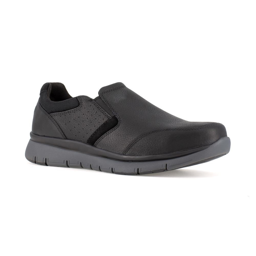 Rockport Men's Slip On ESD Safety Shoes - Anti-Static Work Shoes for Electrical Hazard Protection - Ideal for Electricians, Engineers & Industrial Workers