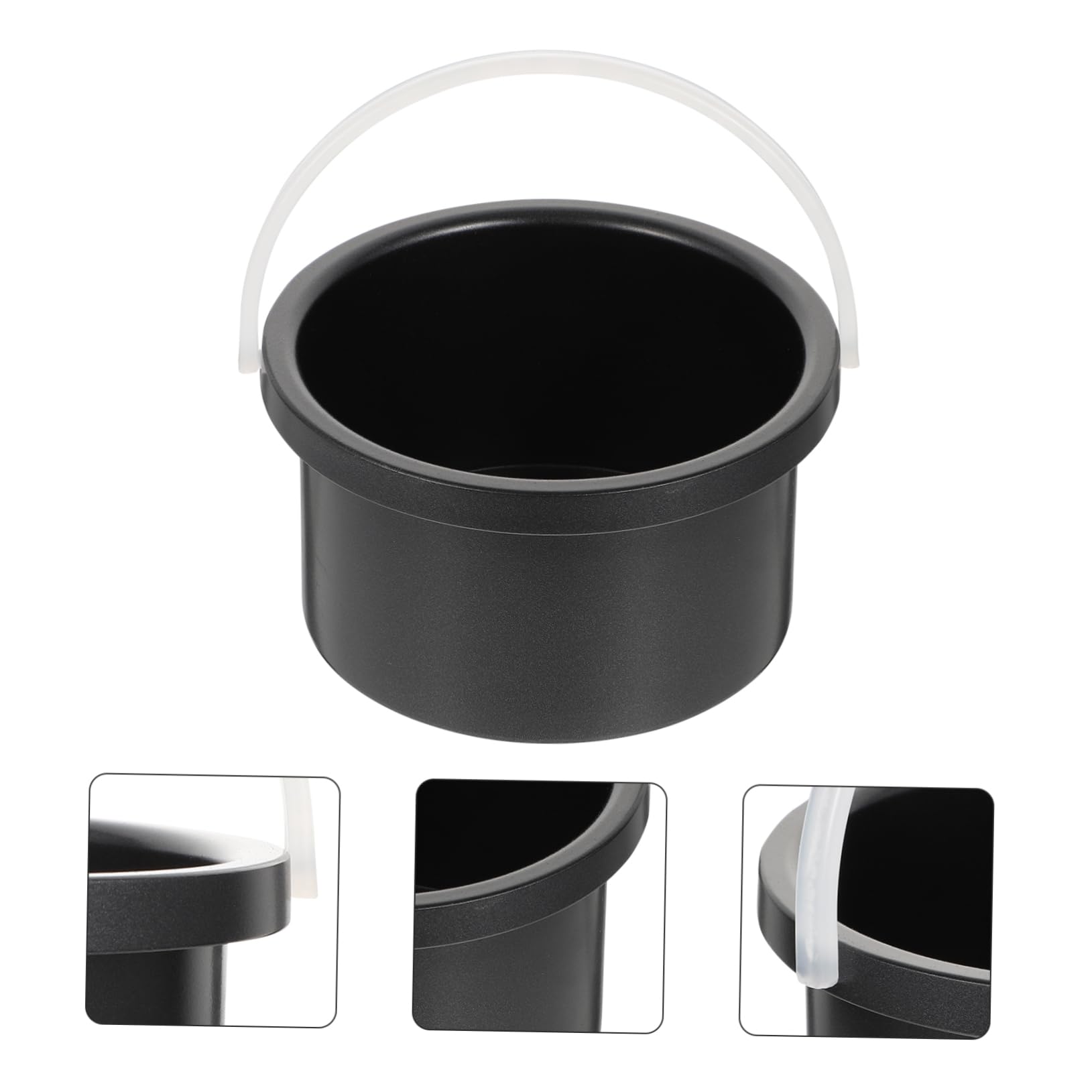 **MERRYHAPY 2-Pack Salon Wax Warmer Heater with Inner Pan - Black Aluminum Wax Melting Pot for Home & Professional Use - Perfect for Eyebrow, Leg, and Bikini Waxing**