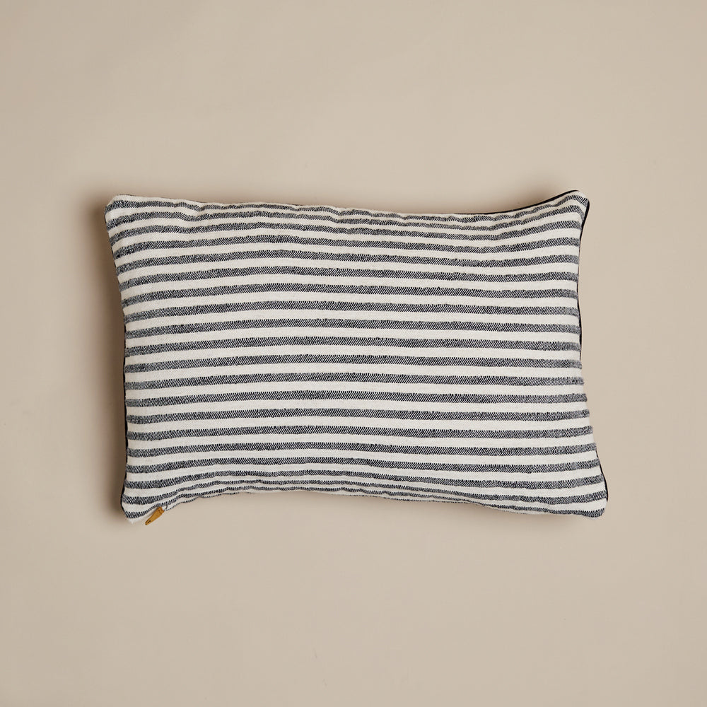 Chizgi Cotton Linen Lumbar Support Pillow - Comfortable Back Cushion for Office Chair, Sofa & Car Seat - Home & Office Decor Essentials