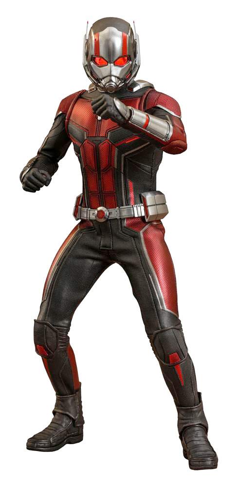 Hot Toys 1:6 Scale Ant-Man Action Figure - Movie Masterpiece Series Collectible for Marvel Fans & Display
