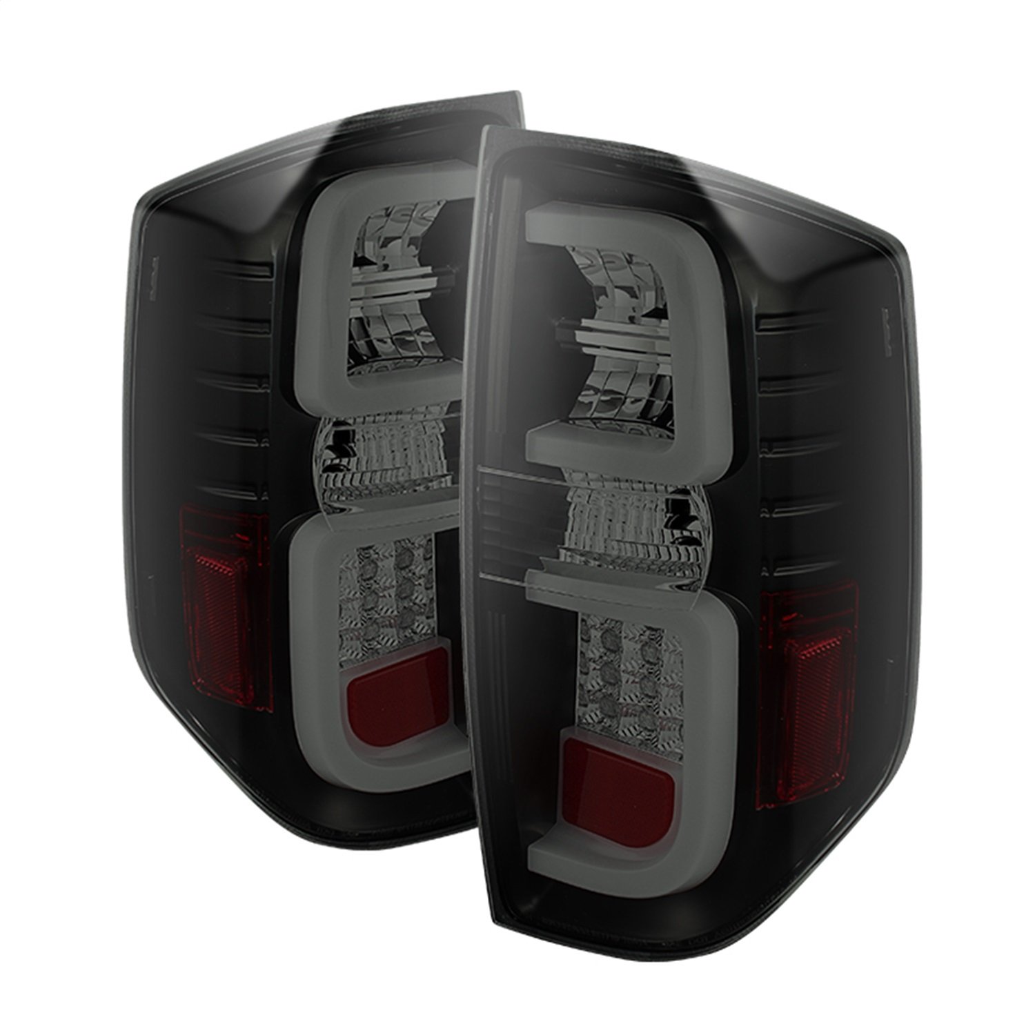 Spyder Auto 5080202 LED Tail Lights Black/Smoked - High-Performance Aftermarket Car Lighting for Trucks & SUVs