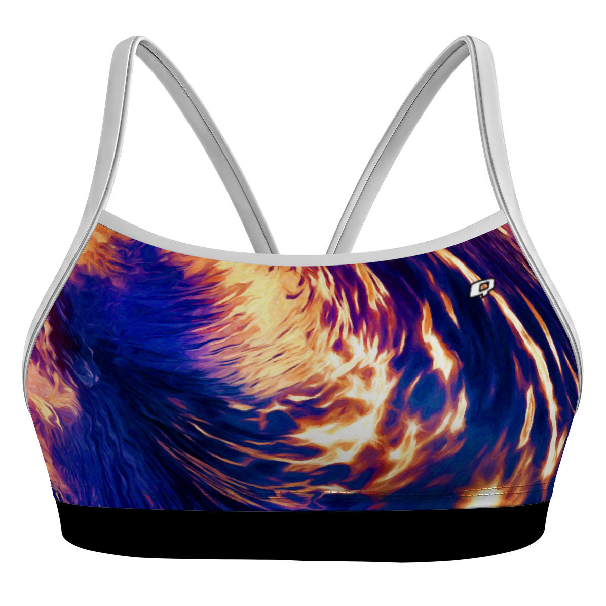 Wave Rider Classic Sports Bikini Top - High Support Swimwear for Surfing, Swimming & Beach Volleyball - Perfect for Active Women & Water Sports