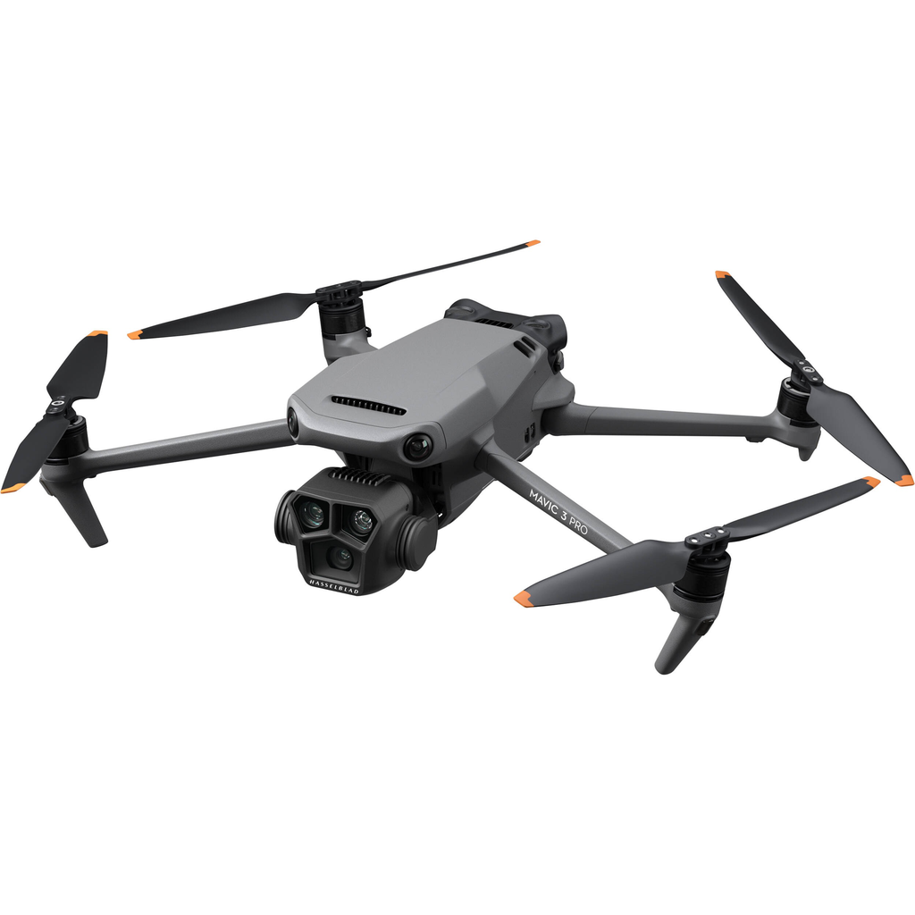 DJI Mavic 3 Pro Drone with Fly More Combo & DJI RC - 4K Camera, 46 Mins Flight Time, Omnidirectional Obstacle Sensing - Perfect for Aerial Photography, Travel Vlogging & Outdoor Adventures