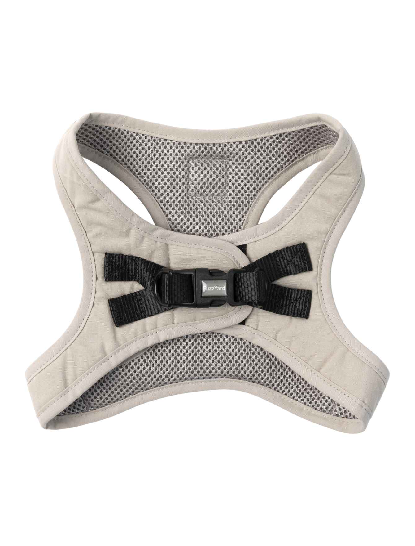Fuzzyard Life Step-in Dog Harness - Adjustable Soft Mesh Vest for Small & Medium Dogs, Sandstone (6 Sizes) - Perfect for Walking, Training & Outdoor Adventures