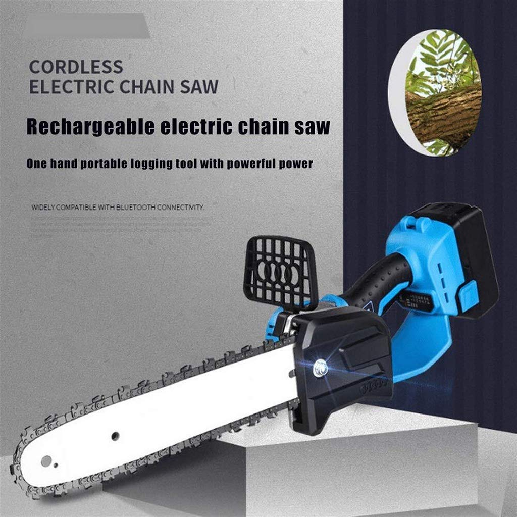 Cordless Electric Chainsaw - Mini Portable Brushless Motor Chainsaw for Tree Pruning, Wood Cutting & Garden Maintenance | Perfect for DIY Projects, Landscaping & Outdoor Use