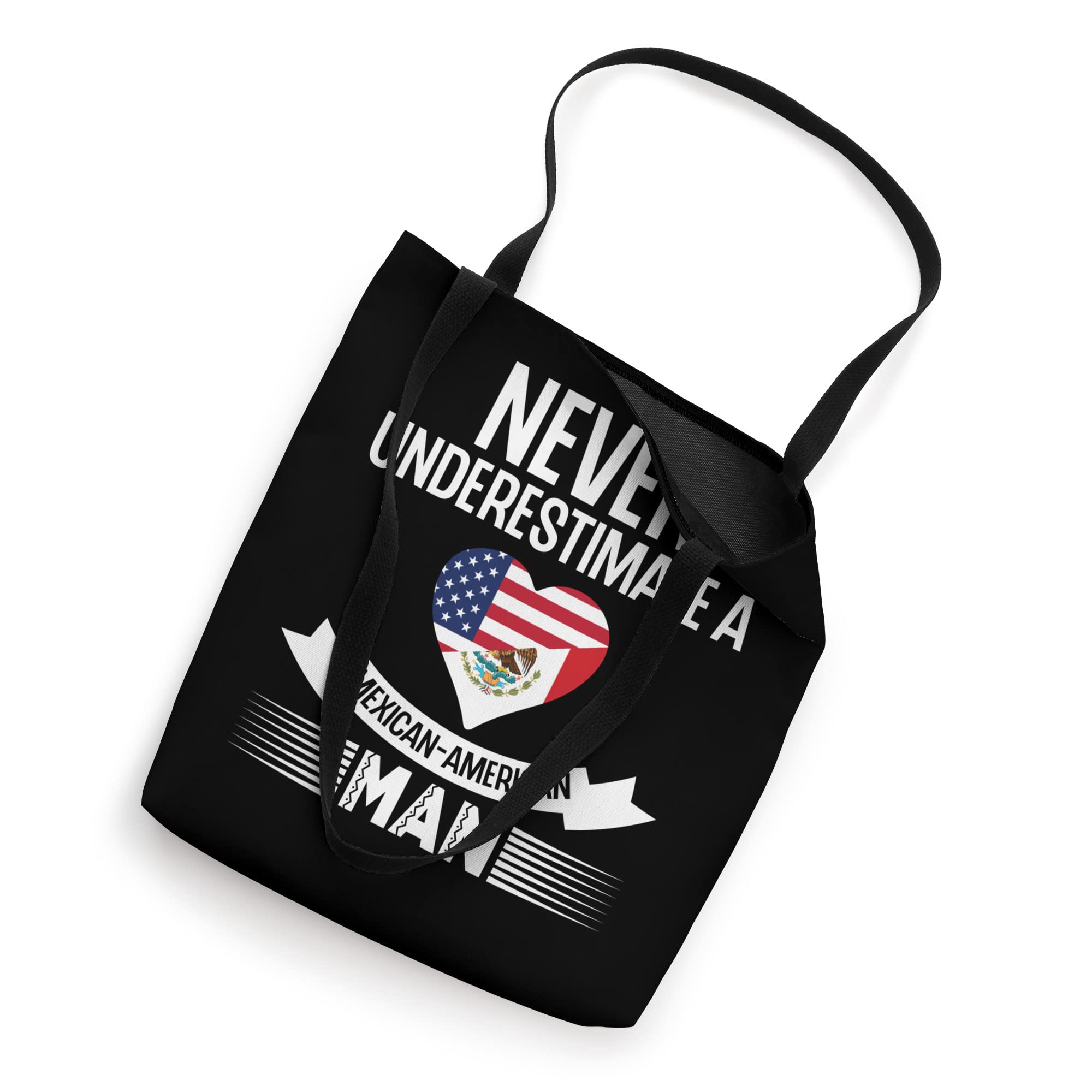 Mexican American Pride Tote Bag - Durable & Stylish Reusable Shopping Bag for Groceries, Beach, Work & Everyday Use