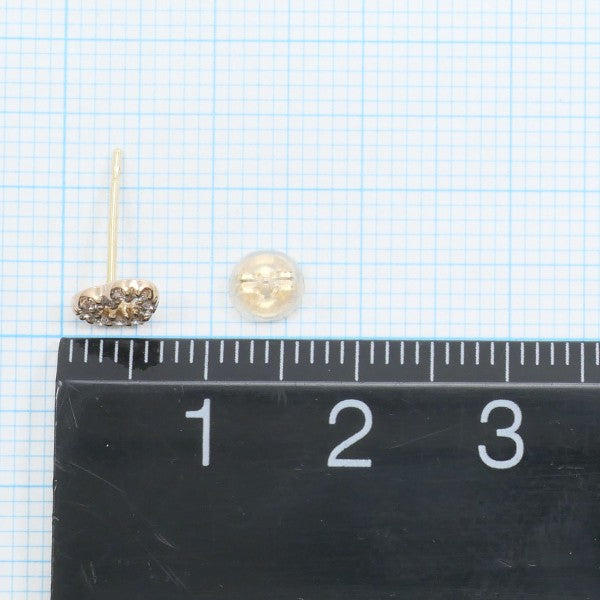 18K Yellow Gold Diamond Stud Earrings for Women - Elegant & Timeless Jewelry Gift for Birthday, Anniversary & Special Occasions