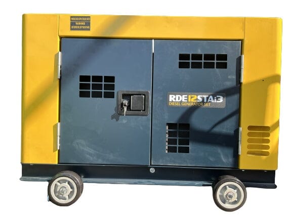 Aiko RDE12STAI3 10kVA 415V 50Hz 4-Stroke Diesel Generator - Reliable Power Backup for Homes, Farms & Construction Sites
