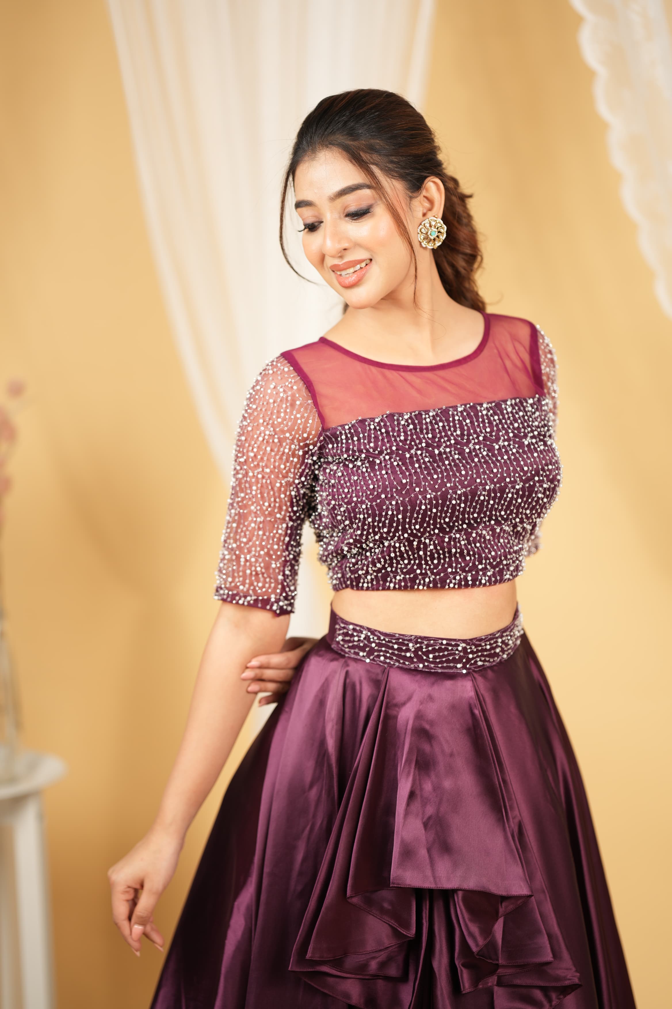 Anika Series 2 Premium Designer Lehenga Choli Set for Women - Indian Ethnic Embroidered Bridal Party Wear - Perfect for Weddings, Festivals & Special Occasions