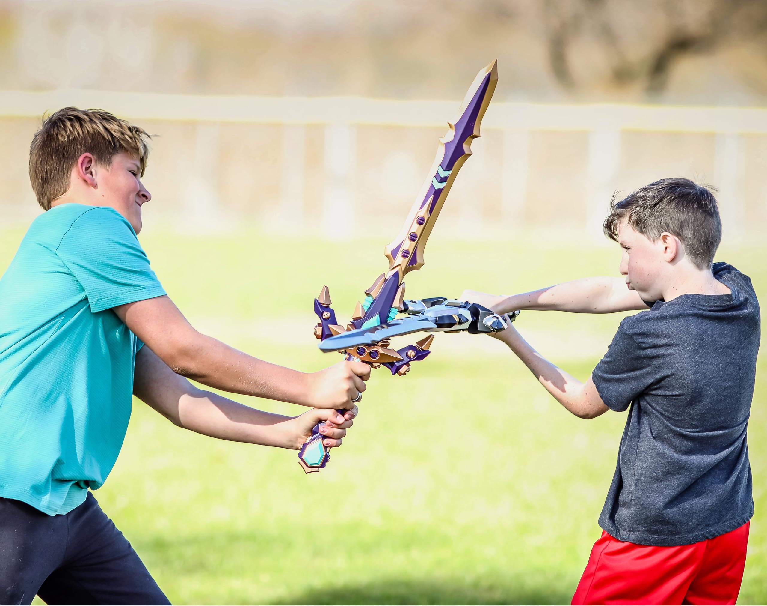 Formidable Toys - 32 Inch Foam Swords for Kids & Adults - Safe Pretend Play Weapons with Mix & Match Designs - Perfect for Knight Costumes, LARP Battles, and Backyard Adventures