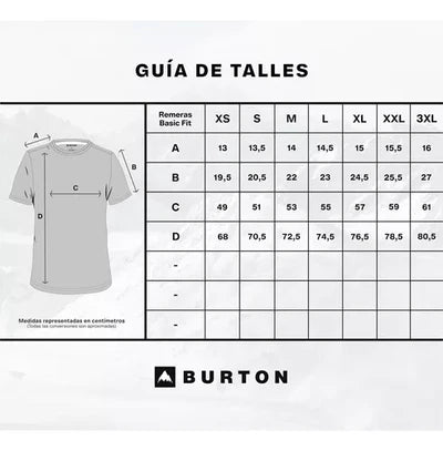 Burton H Vertical White Blue T-Shirt for Men - Casual Comfort Fit Cotton Tee - Perfect for Everyday Wear, Gym & Outdoor Activities